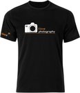 Vyriški marškinėliai "I Love Photography" Nr. 2