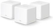 Mercusys AC1300 Whole Home Mesh Wi-Fi System Halo H30G (3-Pack) 802.11ac, 400+867 Mbit/s, Ethernet LAN (RJ-45) ports 2, Mesh Support Yes, MU-MiMO Yes, White