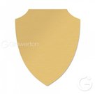 Aluminum shield 561 semi-matte gold 133x168 | 813305