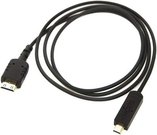 Micro-HDMI to Mini-HDMI Cable (3')
