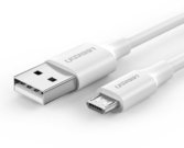 UGREEN USB 2.0 A to Micro USB Cable Nickel Plating 0.5m (White)
