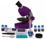 Mikroskopas Bresser Junior 40-640x - violetinis