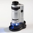 ZOOM MICROSCOPE WITH LED, 20X AND 40X MAGNIFICATION