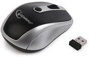 Gembird MUSW-002 2.4GHz Wireless Optical Mouse, USB, Wireless connection, Black/Silver