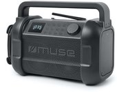 Muse M-928 FB Jobsite Radio speaker, Black