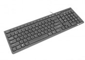 Natec Keyboard Discus 2 Slim Wired, US Layout, USB 2.0, Black