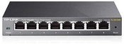 TP-LINK Switch TL-SG108E Web Management, Desktop, 1 Gbps (RJ-45) ports quantity 8, Power supply type External