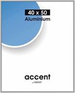 Nielsen Photo Frame 52524 Accent Frosted Silver 40x50 cm
