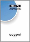 Nielsen Photo Frame 52724 Accent Frosted Silver 50x70 cm