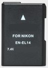 Nikon, baterija EN-EL14 (neorginali)