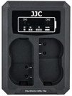 JJC Nikon DCH ENEL15  USB Dual Battery Charger (voor Nikon ENEL15 accu)