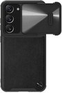 Nillkin CamShield kožené pouzdro pro Samsung Galaxy S23+/S23 Plus (černé)