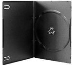 Omega DVD коробка 7мм Black Ultra Slim, черный