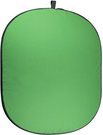 Caruba Opvouwbare Achtergrond Groen/Blauw Katoen 150x200 cm