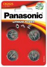 Panasonic батарейки CR2025/4B