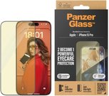 PanzerGlass Screen protector, Apple, iPhone 15 Pro, Glass, Clear, Eyecare