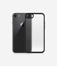 PanzerGlass Screen Protector, Iphone 7/8/se (2020), Tempered anti-aging glass, Black/Crystal Clear