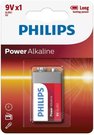 Philips Battery Power Alkaline 9V 1szt blister (LR61)