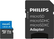 Philips MicroSDXC Card 128GB Class 10 UHS-I U3 incl. Adapter