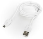 Platinet cable microUSB 1m, white