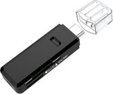 Platinet кардридер microSD/SD USB-C (45282)