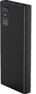 Platinet аккумуляторный банк 10000mAh PD QC LED, черный