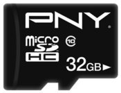 PNY Memory card MicroSDHC 32GB P-SDU32G10PPL-GE