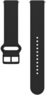 Polar watch strap 20mm S-L T, black silicone