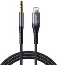 Port Audio Cable 3.5mm Lightning 1m Joyroom SY-A02 (black)