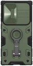 Pouzdro Nillkin CamShield Armor Pro pro Samsung Galaxy S23 Ultra (tmavě zelené)