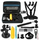 Puluz 20 in 1 Accessories Ultimate Combo Kits for sports cameras PKT11