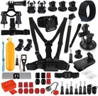 Puluz 53 in 1 Accessories Ultimate Combo Kits for sports cameras PKT16