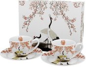 Puodeliai porcelianiniai espresso Sakura 110 ml 5902693935254