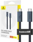 Quick Charge USB-C Baseus Flash 240W 1m (black)