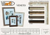 Frame 10x15 plast VENETO VF3486 light bronze | 26 mm