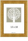 Frame 13x18 wooden 1201382 GAMA gold | 25 mm