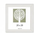 Frame 20x20 wooden 1200897 PINO white | 11mm
