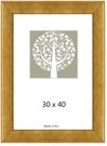 Frame 30x40 wooden 1201382 GAMA gold | 25 mm