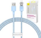 Rychlonabíjecí kabel Baseus Explorer USB na Lightning 2,4A 1M (modrý)