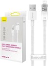 Rychlonabíjecí kabel Baseus USB-A na Lightning Explorer Series 2m, 2,4A (bílý)