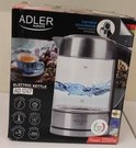 SALE OUT. Adler AD 1247 NEW Kettle, Electronic control, Glass, 1.7 L, 2200, Stainless steel/Transparent Adler Kettle AD 1247 NEW Adler With electronic control 1850 - 2200 W 1.7 L Stainless steel, glass 360° rotational base Stainless steel/Transparent DAMAGED PACKAGING, SCRATCHES ON TOP | Adler | Kettle | AD 1247 NEW | With electronic control | 1850 - 2200 W | 1.7 L | Stainless steel, glass | 360° rotational base | Stainless steel/Transparent | DAMAGED PACKAGING, SCRATCHES ON TOP