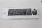 SALE OUT. Dell | Keyboard and Mouse | KM7120W | Wireless | 2.4 GHz, Bluetooth 5.0 | Batteries included | US | REFURBISHED, DAMAGED PACKAGING | Bluetooth | Titan Gray | Numeric keypad | Wireless connection