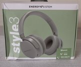 SALE OUT. Energy Sistem Headphones Bluetooth Style 3 Stone (Bluetooth, Deep Bass, High-quality voice calls, Foldable),DAMAGED PACKAGING | Headphones | Style 3 | Wireless | Noise canceling | DAMAGED PACKAGING | Over-Ear | Wireless