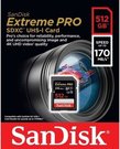 SanDisk Extreme Pro SDXC 512Gb 170MB/s