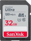 Sandisk memory card SDHC 32GB Ultra 120MB/s UHS-I