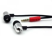 Sbox Stereo Earphones with Microphone EP-044S silver