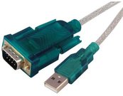 Sbox USB A M.-> RS-232 M. - 2M USB-RS232