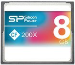 Silicon Power карта памяти CF 8GB 200×