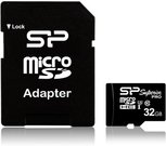 Карта памяти Silicon Power microSDHC 32ГБ Superior Pro U3 + адаптер