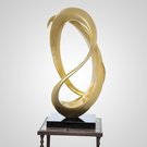 Skulptūra Abstrakcija aukso spl. 22-267XB-1733 43x30x84 SAVEX